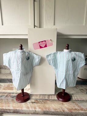 American Girl Doll Hospital EMPTY Box for 18” Doll w 2 PC/AG Gowns Only READ